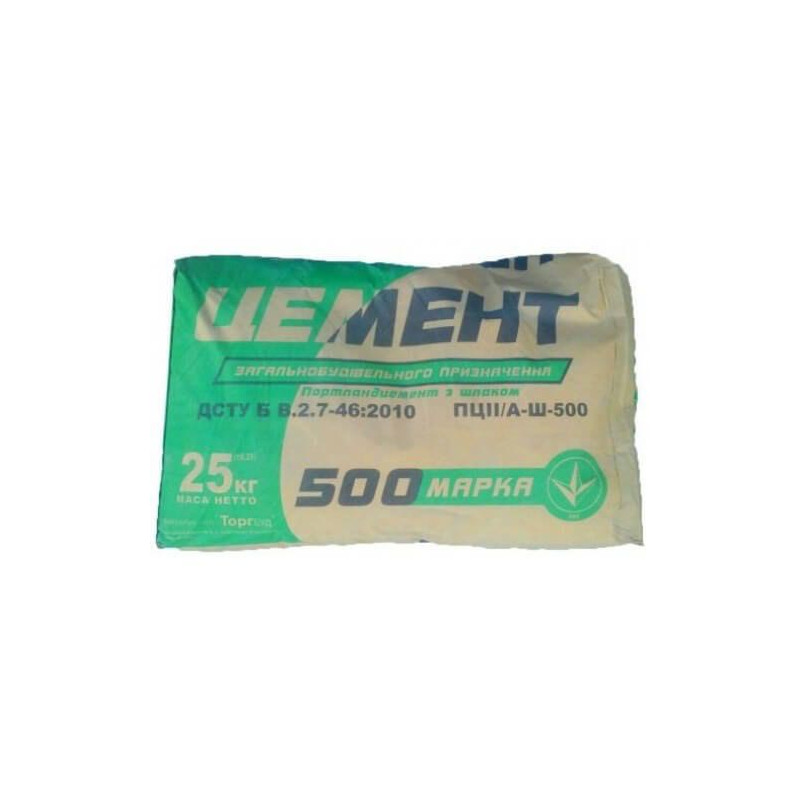 Цемент 500 СЕМ ІІС-М 42,5N (25кг) (М-50025 Д-20)