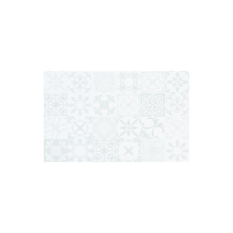 Плитка Sansa white pattern grossy 250х400х8 (1,2м212шт)