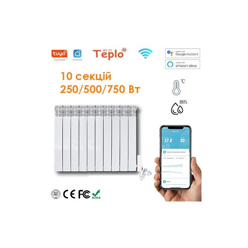 Радіатор опалення WIFI Teplo Plus P-50010010