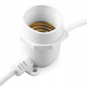 Гірлянда електрична CL50-13 білий колір 230V E2720 13м IP65