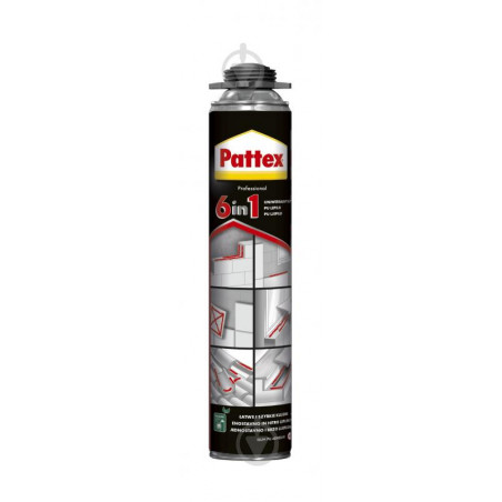 Піна-клей Pattex 6в1 750 мл (pro)