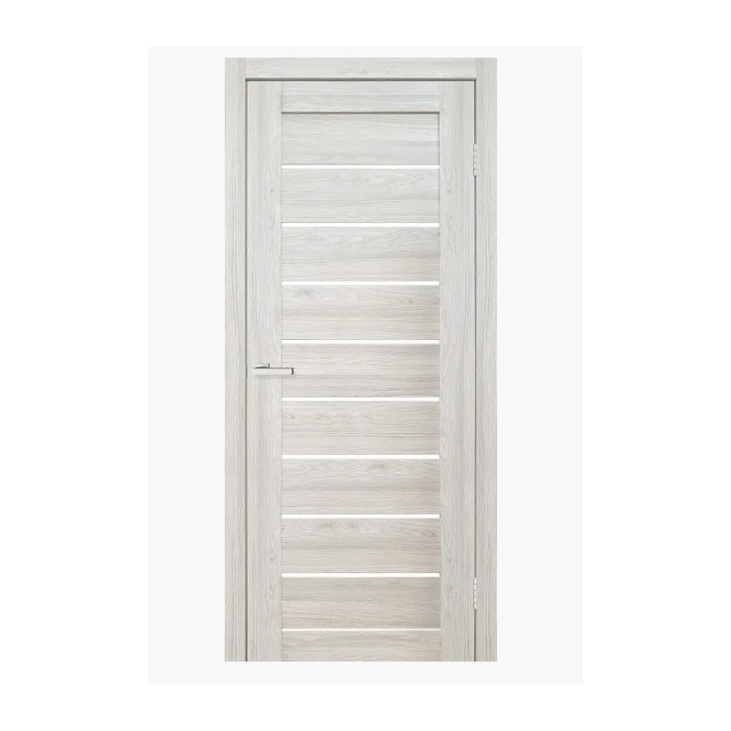 Дверне полотно ПВХ TM Doors C018G (сатин) (дуб шале) 80