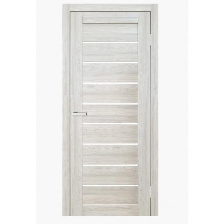 Дверне полотно ПВХ TM Doors C018G (сатин) (дуб шале) 80