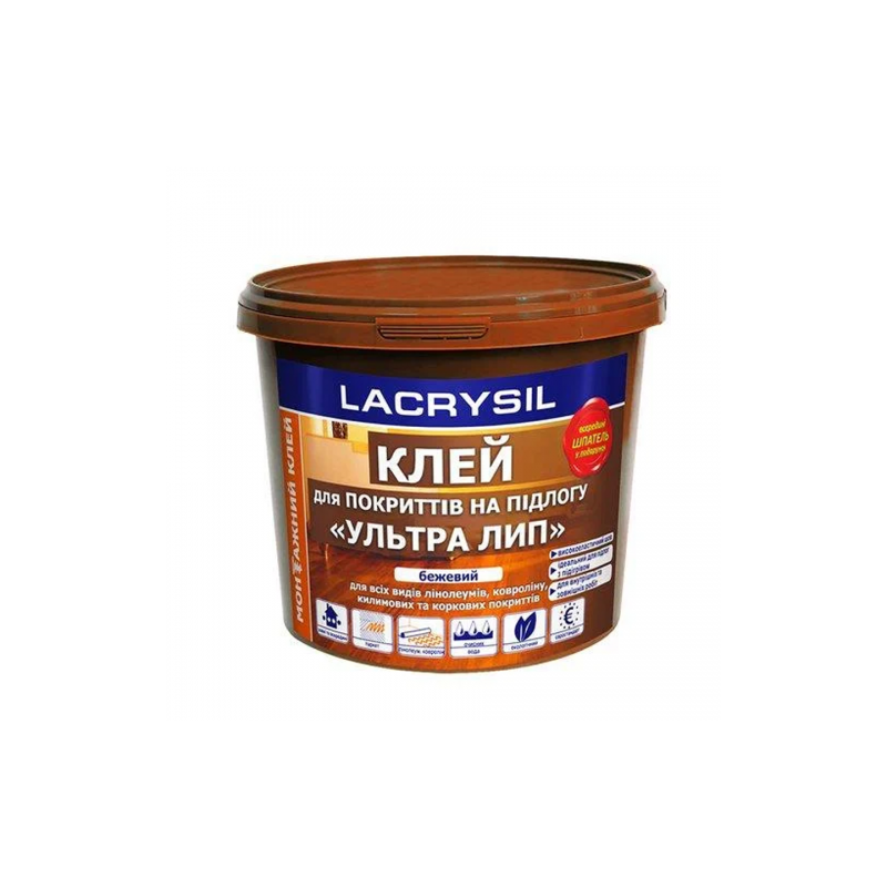 Клей для напольн.покр. 'Ультра Лип' 12кг Lacrysil