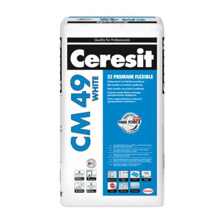 СМ-4920 Ceresit супереластична клеюча суміш для плитки S2 Premium Flexible