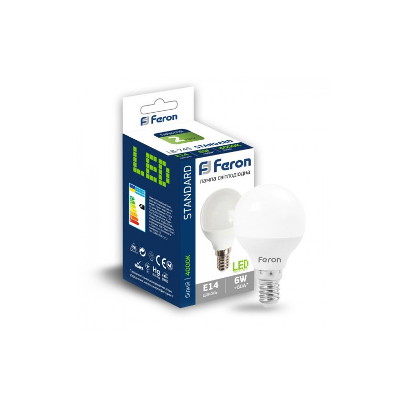Лампа LB-745 6W E14 4000